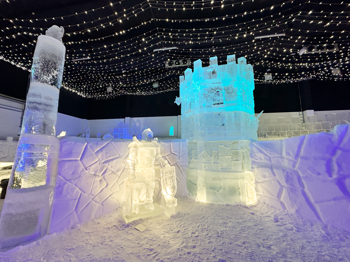 Visiting the ice castle in Kemi is a one of the best things to do in Lapland Finland