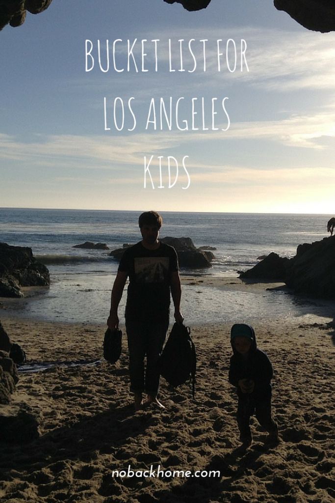 The Never Ending Los Angeles Bucket List for Families No Back Home