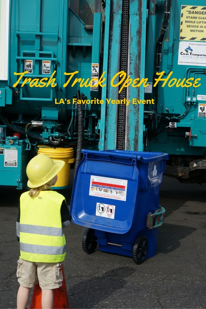 The Yearly Trash Truck Open House in Los Angeles is one of the best family friendly events of the year! Mark your calendars!