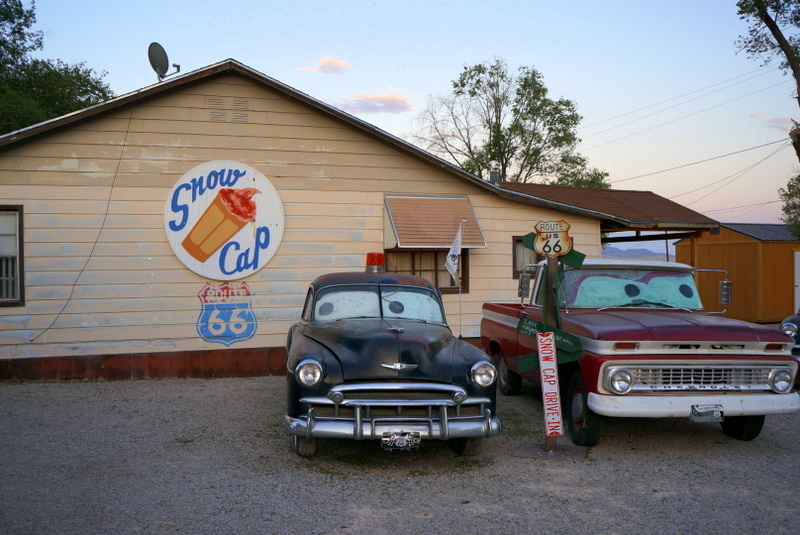 Snow Cap, Seligman Route 66 - a top stop on Route 66 Los Angeles to Grand Canyon That You MUST Visit