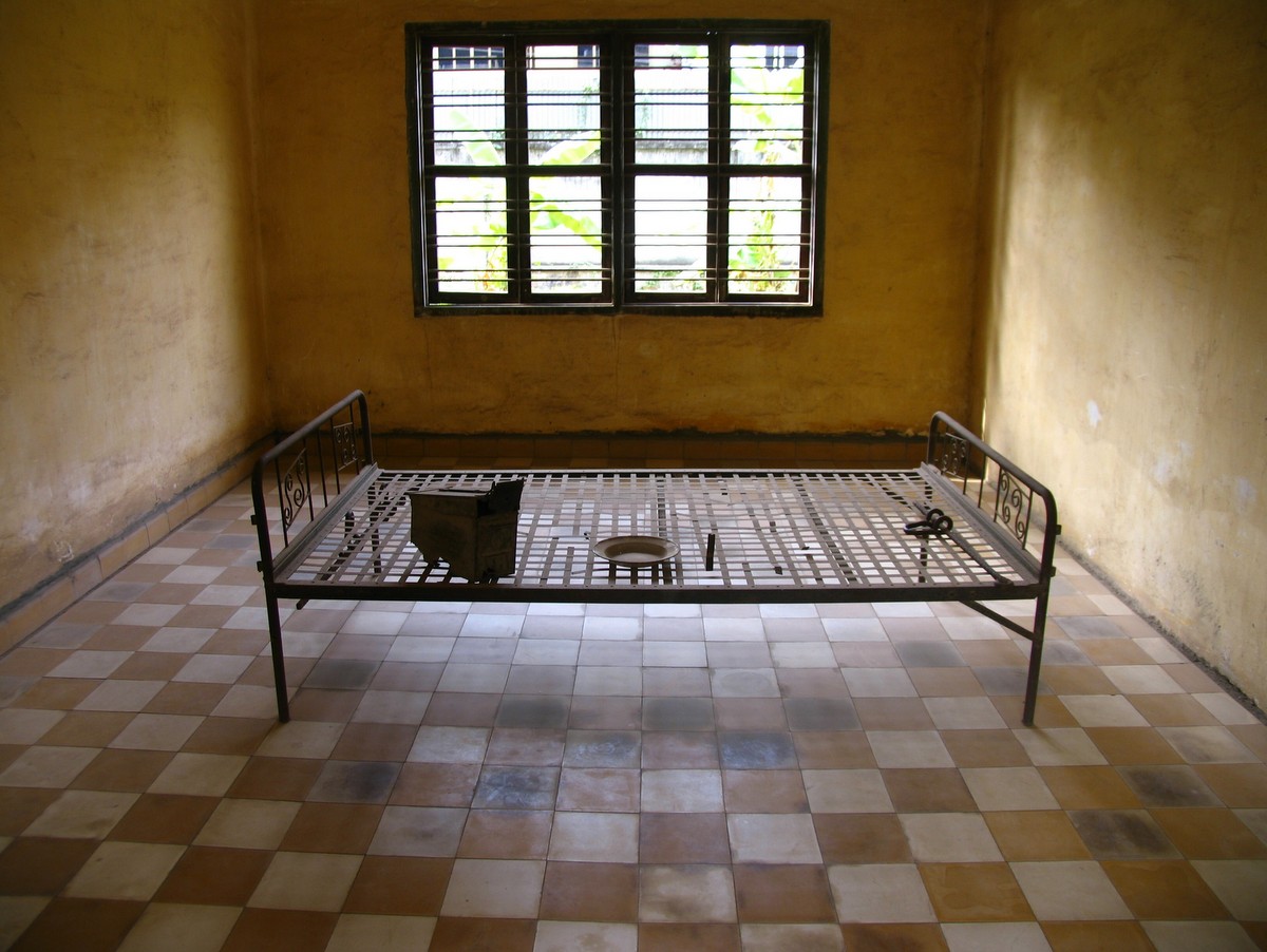 Former school used as a prison, now a museum. Cambodia in Photos