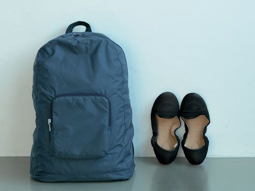 Muji Foldable Backpack - Travel Essentials