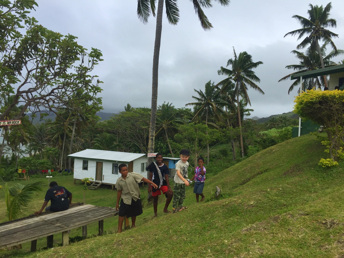 Koro Sun Resort & Rainforest Spa Hotel Review: Fijian school visit