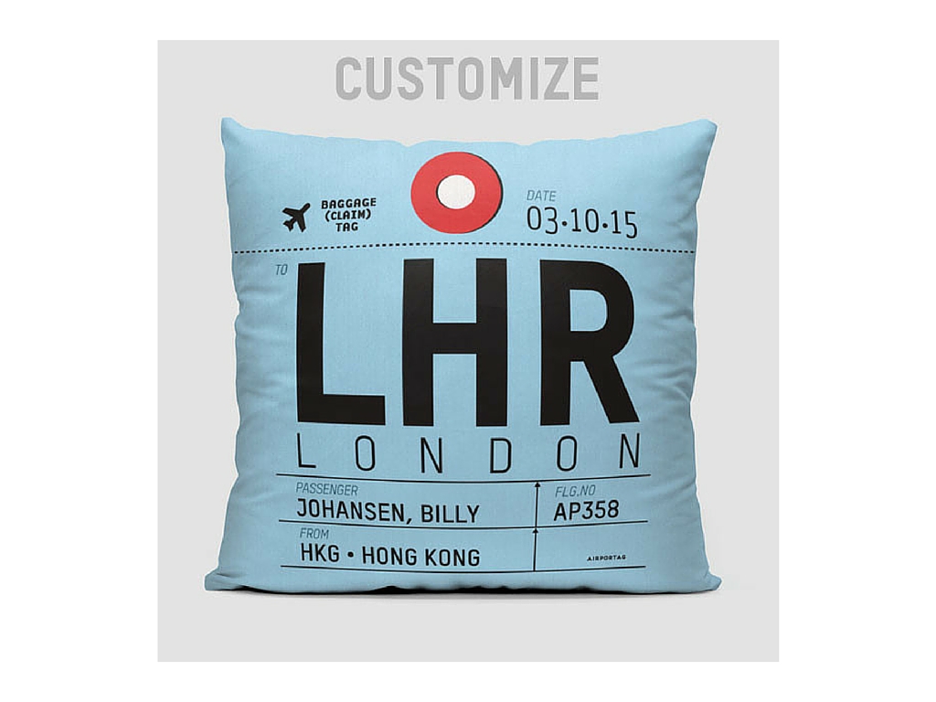 Ultimate holiday gift guide for traveling families - airportag pillows