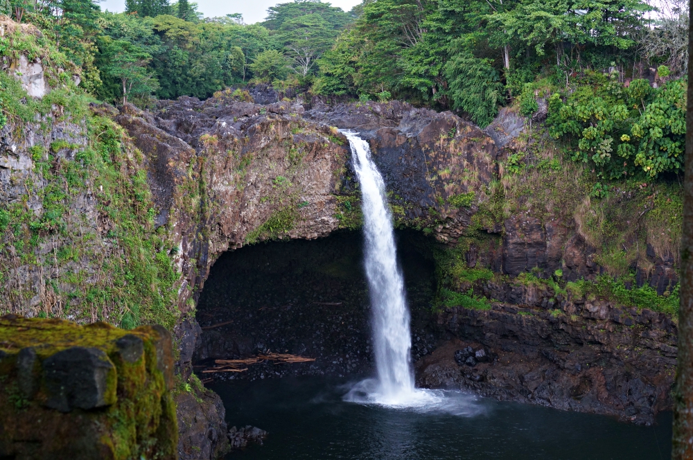 Year in Review: Hawaii waterfall