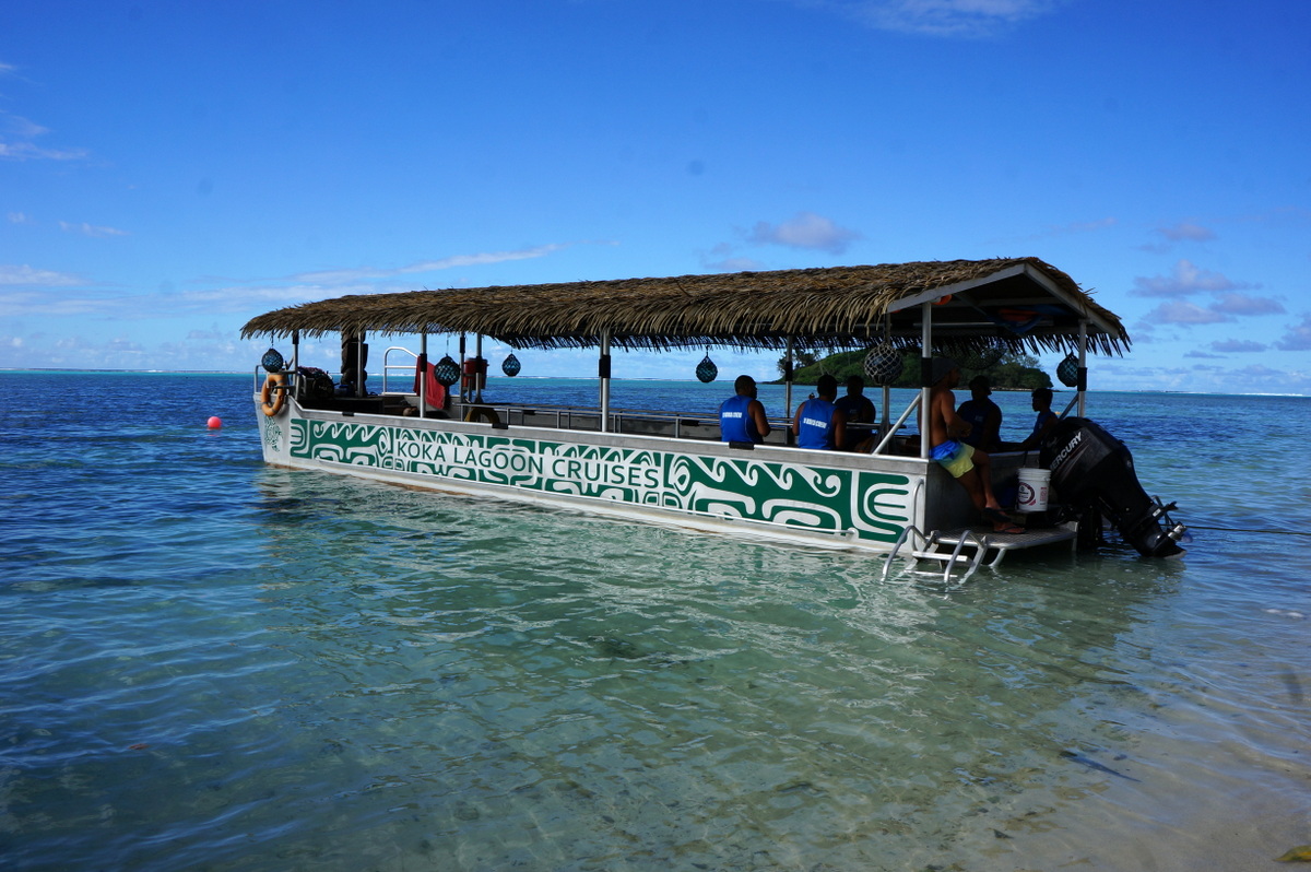 Glass Bottom Boat Tour is a great thing to do in the Cook Islands