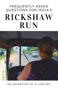 Frequently asked questions on India's most famous road trip adventure, the Rickshaw Run.