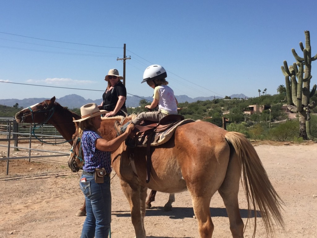 Horseback Riding in Tucson No Back Home