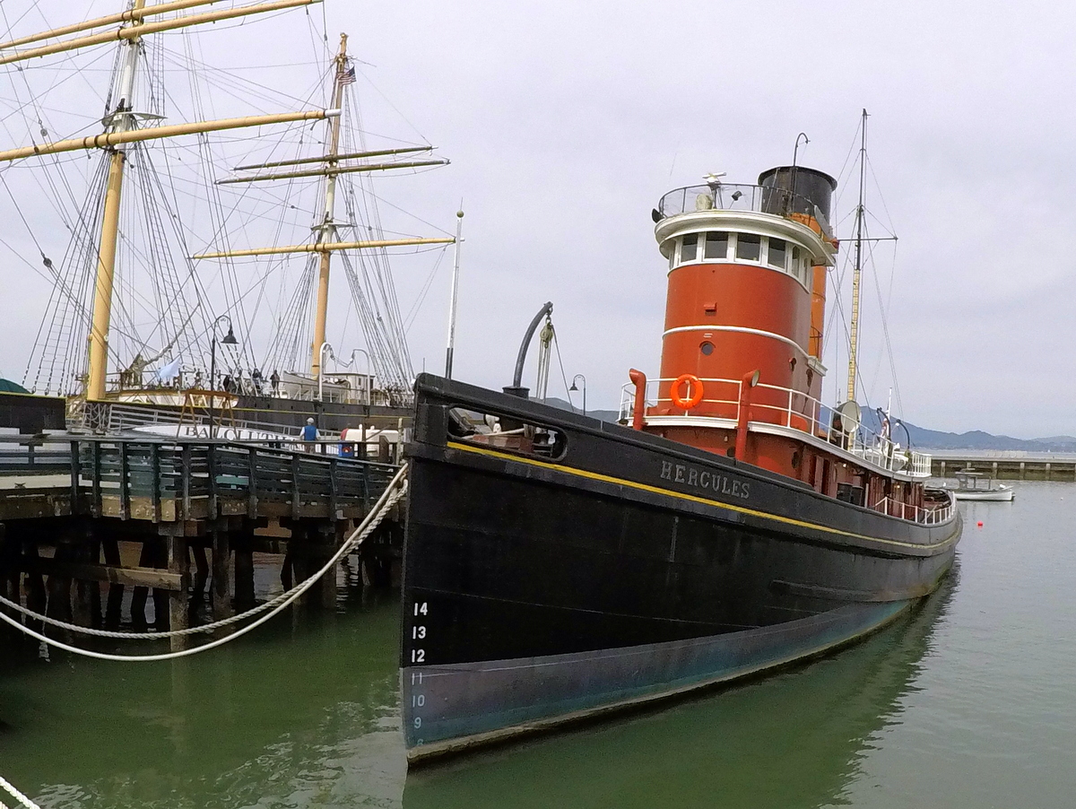Visiting the maritime ships is a fun thing to do at Fisherman's Wharf