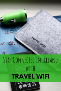 Stay Connected in Ireland with TravelWifi's portable hotspot. #Ireland #WIFI #travel
