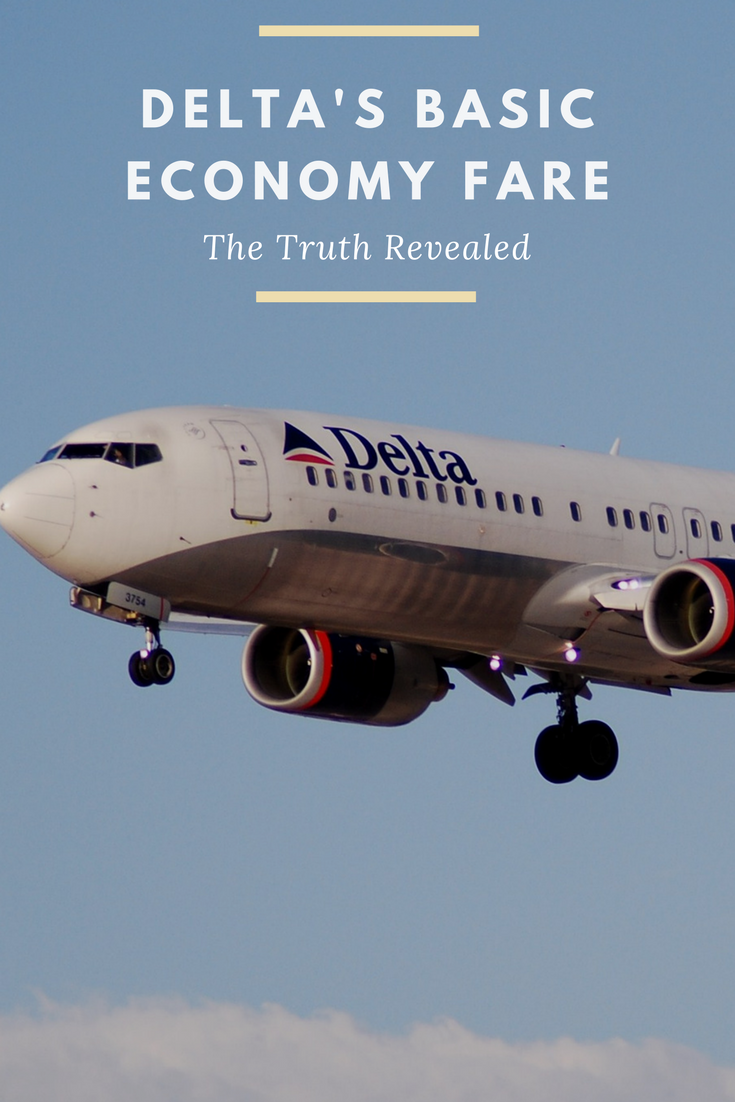 The Truth Behind the Delta Basic Economy Fare