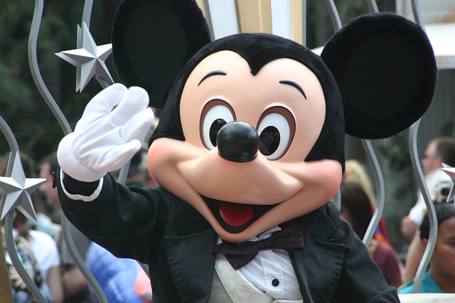 Mickey Mouse at Disneyland and California Adventure in One Day