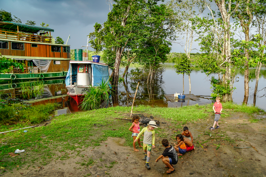 Giving back to the communities on the Amazon River Cruise