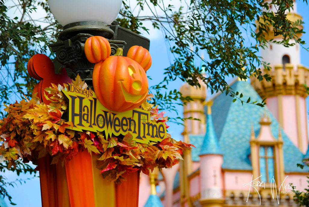 Celebrating Halloween at Disneyland
