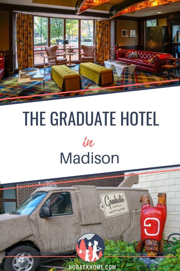 The best hotel for students, families and business travelers is the Graduate Hotel in Madison.