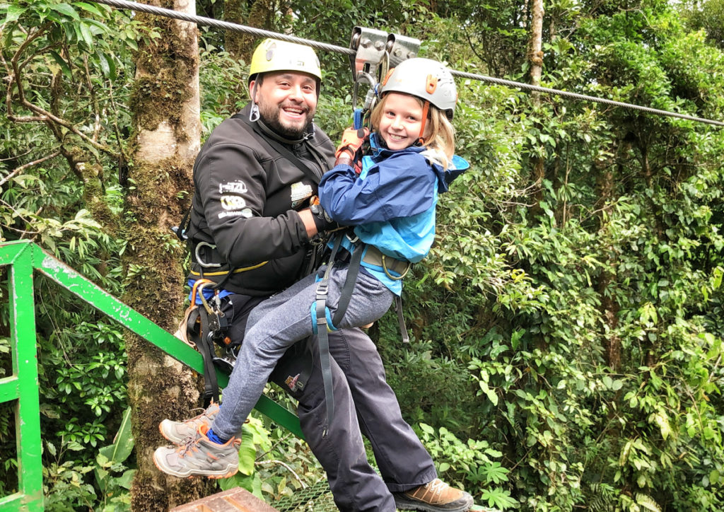 Zip Lining is one of the Top Things to do in Manuel Antonio