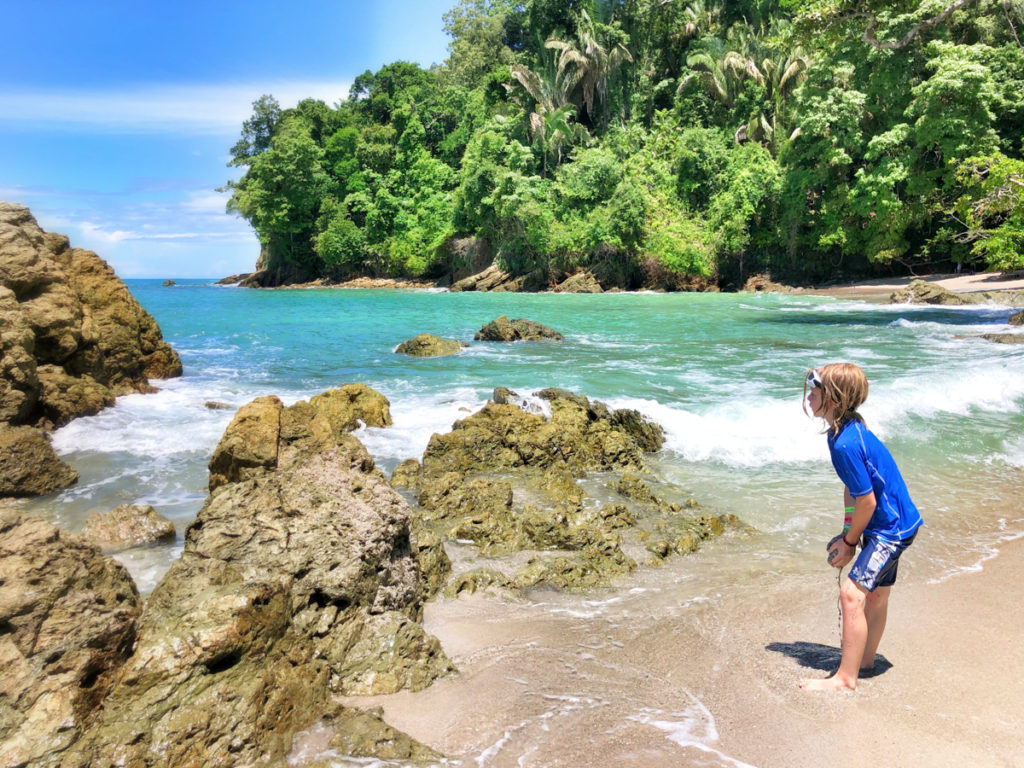 The beach is one of the top things to do in Manuel Antonio