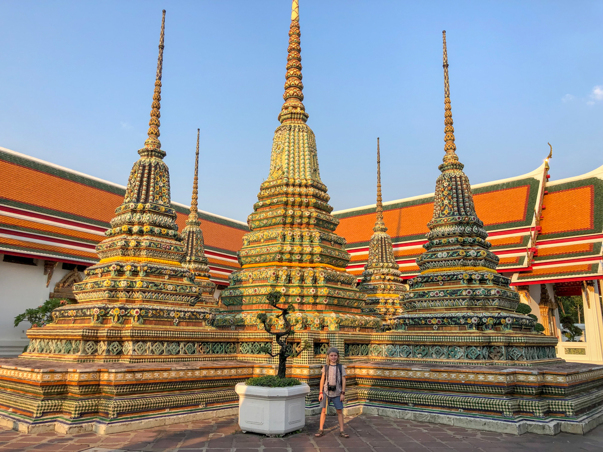 Wat Pho is one of the best sites to visit in Bangkok with Kids