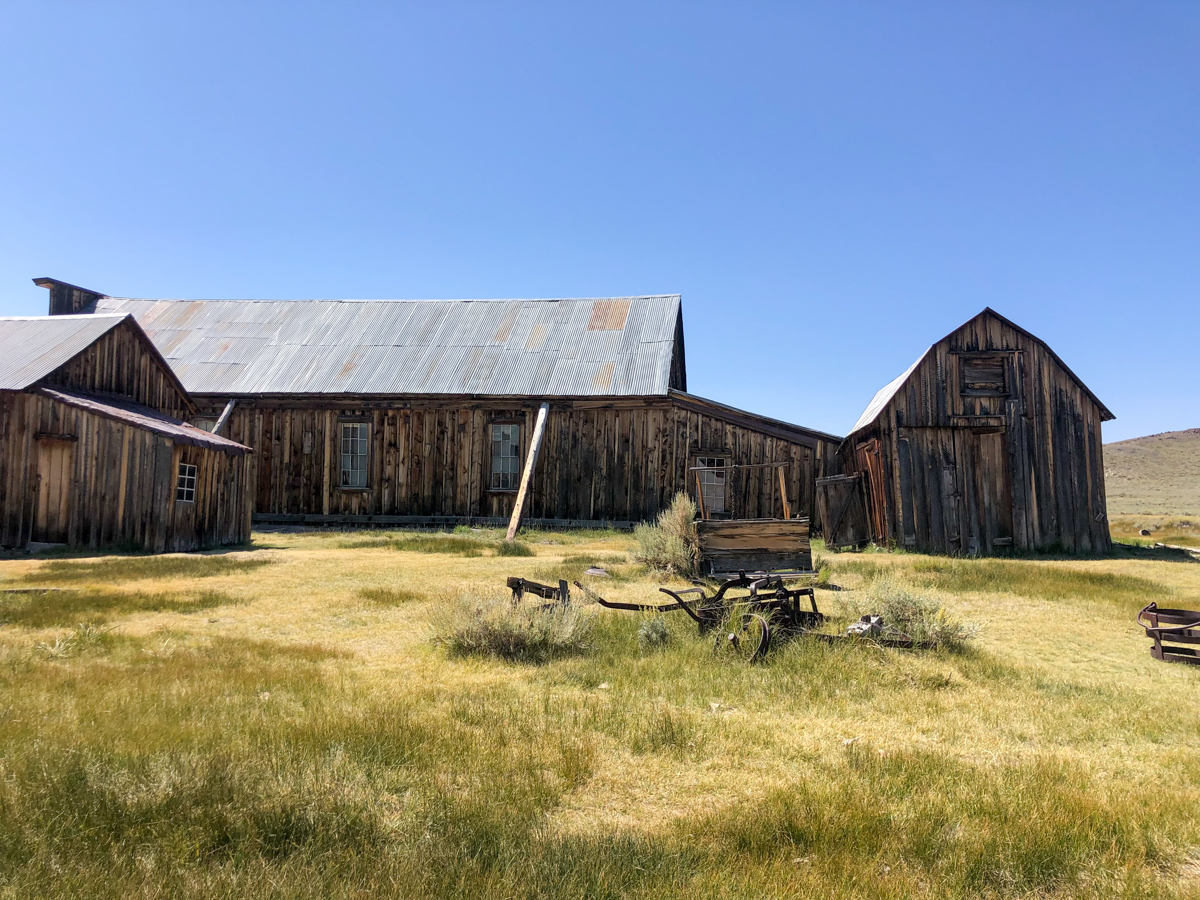 Bodie Ghost Town is a great day trip from Mammoth Lakes