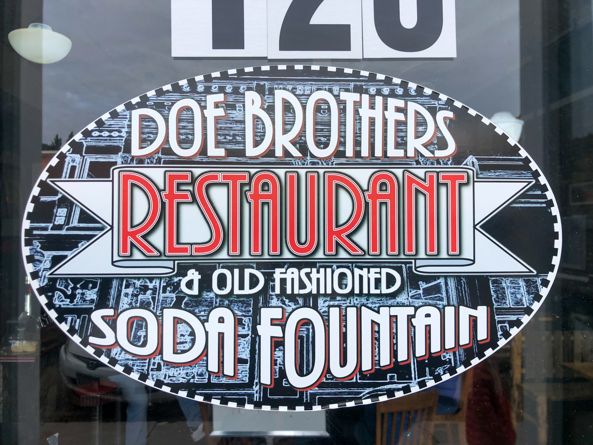 Doe Brother's Restaurant is great place to eat in Philipsburg Montana