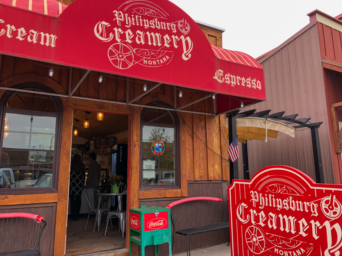 Make sure to visit the Philipsburg Creamery in Philipsburg Montana