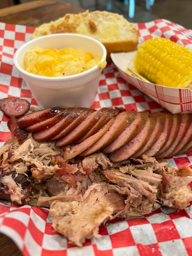 bbq meal in Oklahoma City