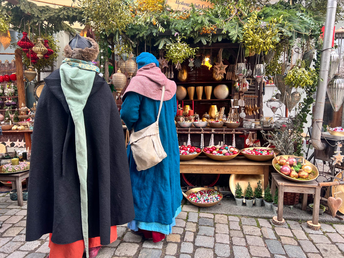 Esslingen is the best example of medieval German christmas markets