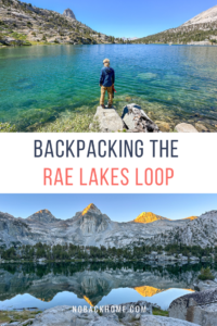 Rae Loop Map Backpacking the Rae Lakes Loop: Everything You Need to Know - No Back Home